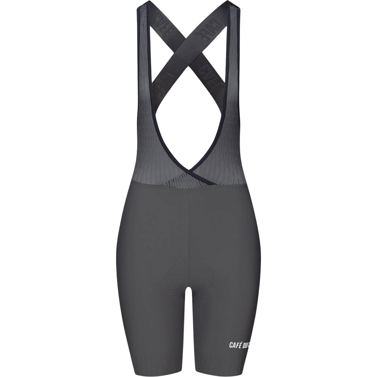 Café Du Cycliste Damen Graziella Bib kurz (Größe L, grau)