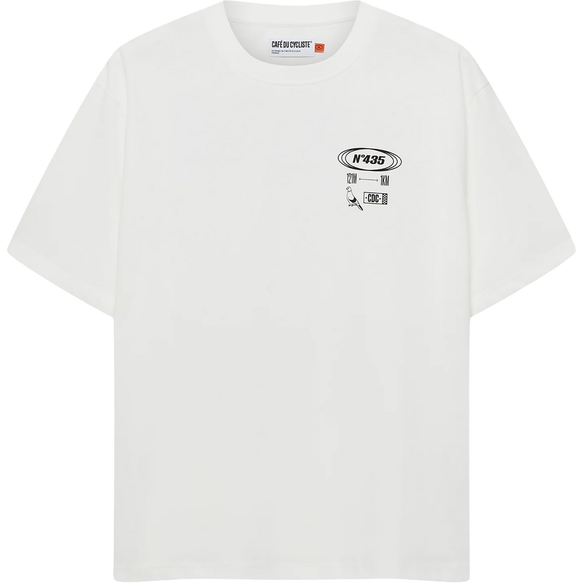 Image of Café Du Cycliste Col Paris T-Shirt