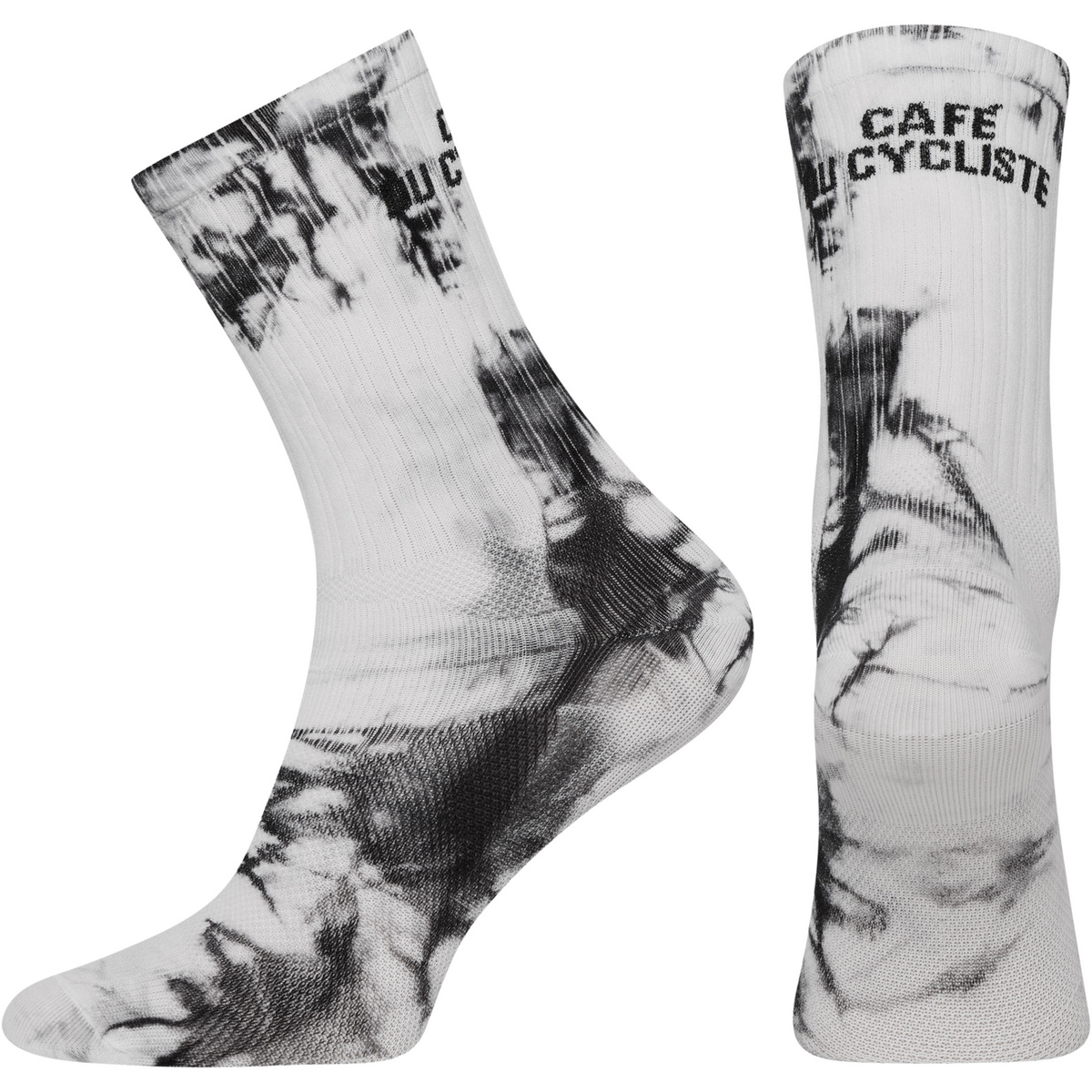 Café Du Cycliste Tie Dye Socken (Größe 35 , grau)