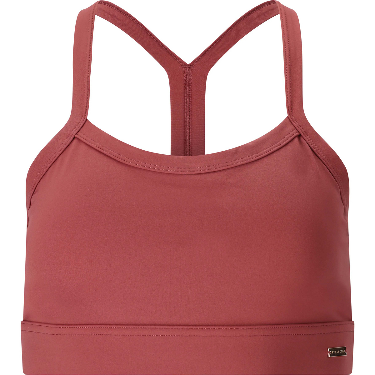 Athlecia Donna Reggiseno sportivo Bloom V2 (Taglia M, Rosso)
