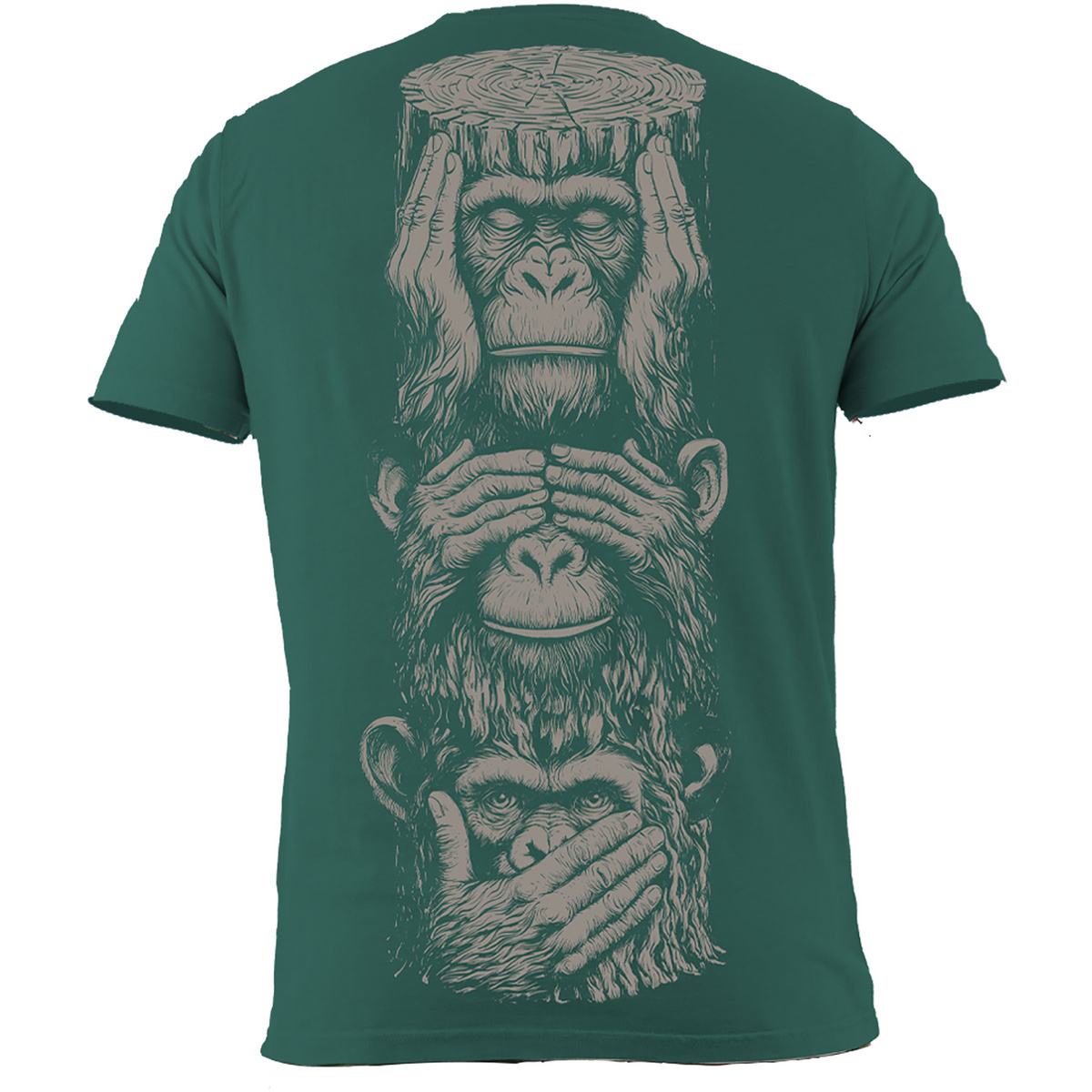 Nograd Herren Totem T-Shirt (Größe S, gruen)