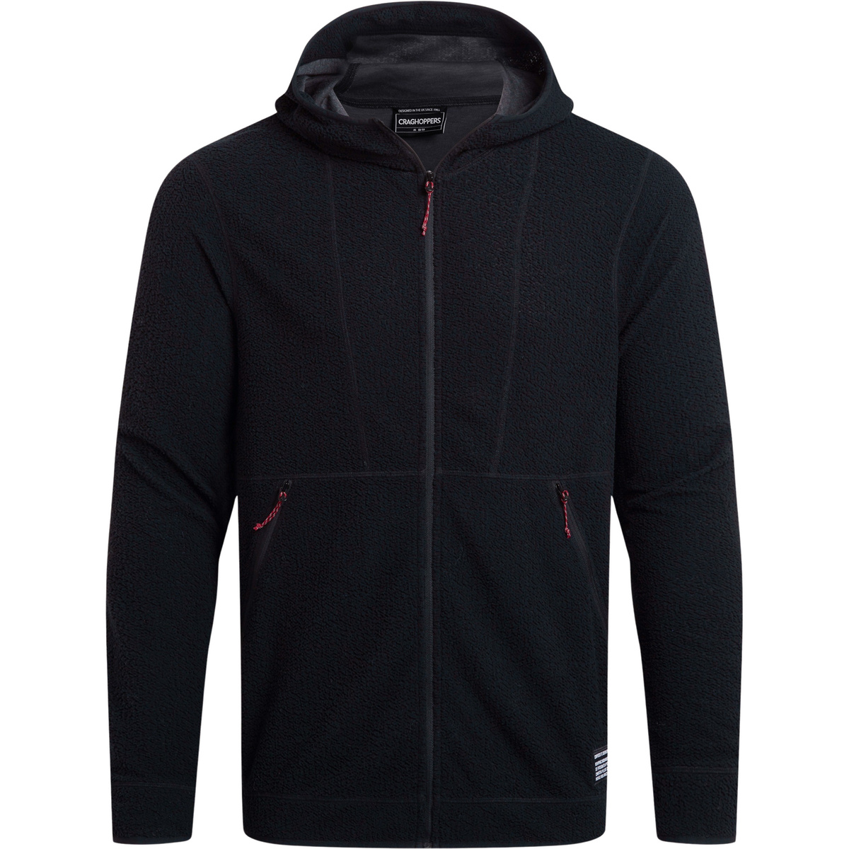 Image of Craghoppers Uomo Giacca Compresslite Fleece Hoodie
