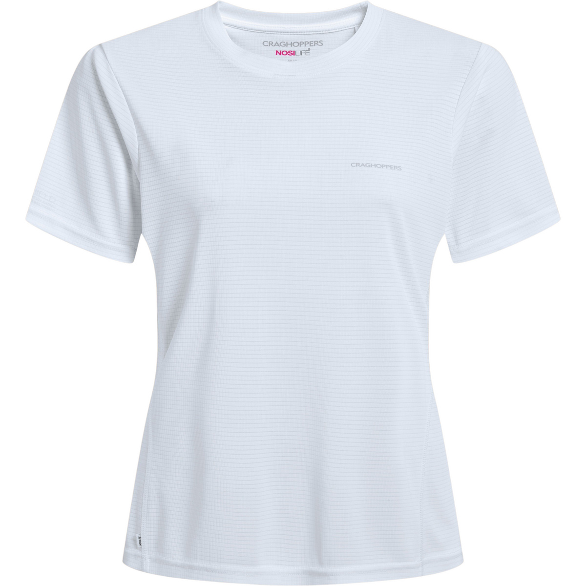Craghoppers Damen Nosilife Solarshield+ T-Shirt (Größe XL, weiss)
