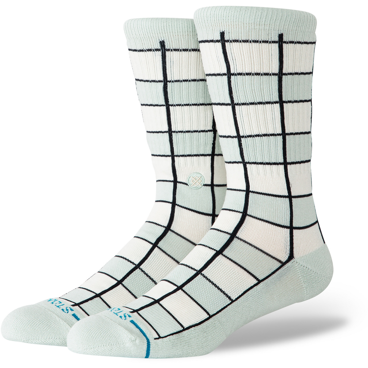 Stance Kitchen Tile Crew Socken (Größe 43 , tuerkis)