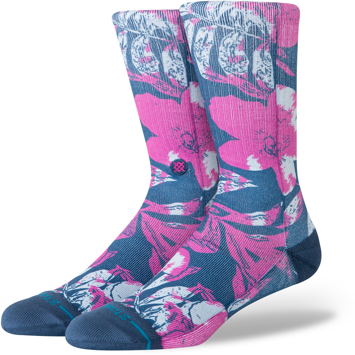 Stance Lihue Crew Socken (Größe 43 , pink)