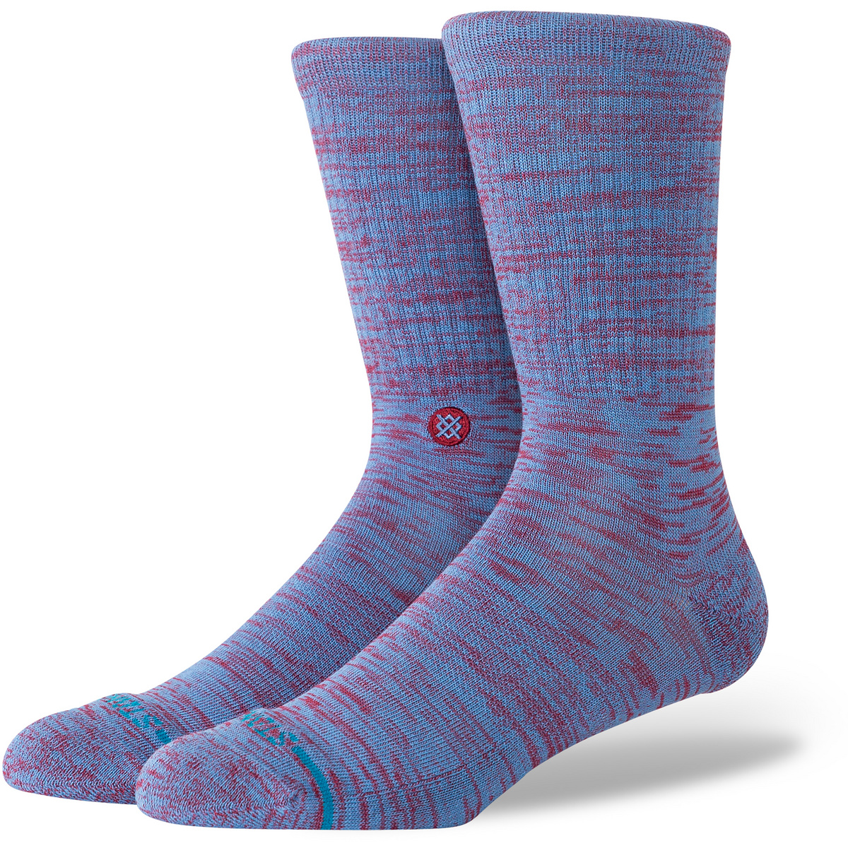 Stance Marled Crew Socken (Größe 43 , blau)