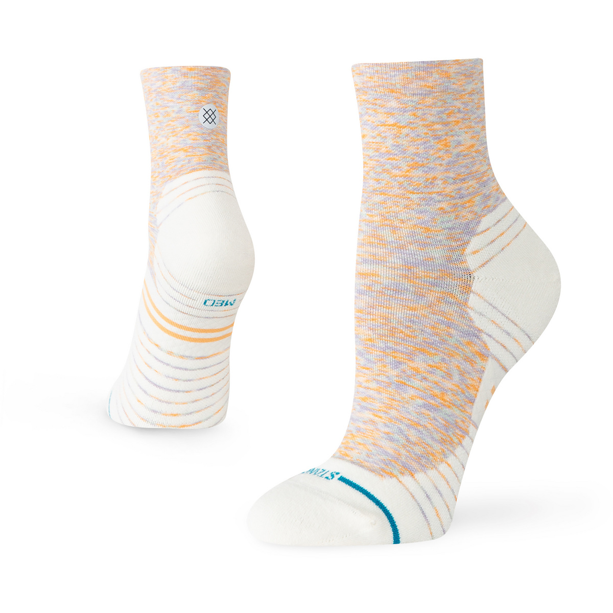Stance Damen Marshy Light Quarter Socken (Größe 38 , lila)