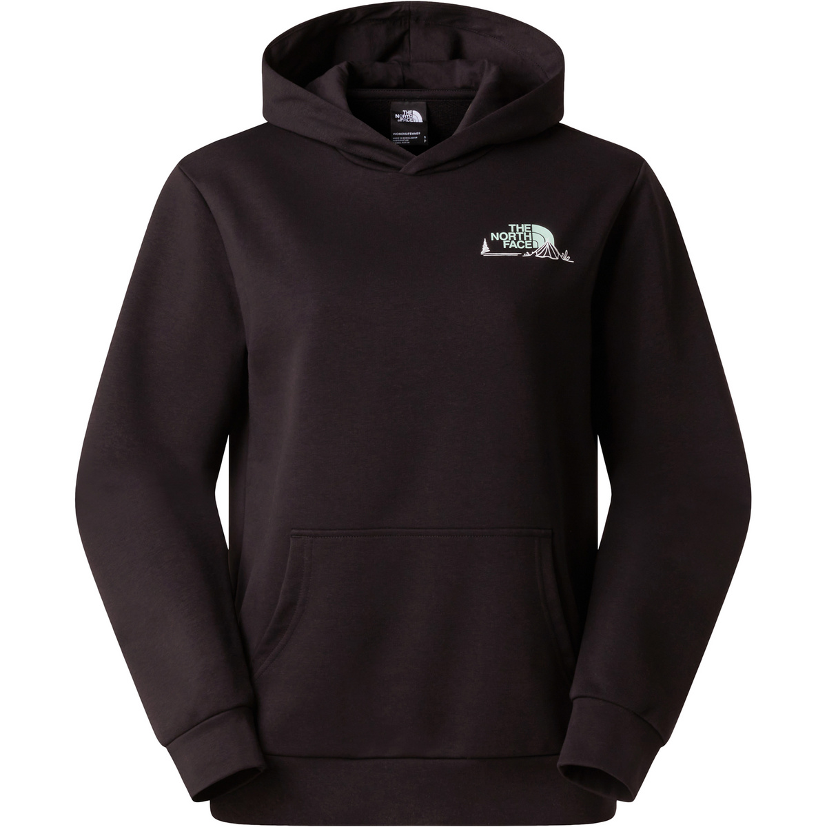 Image of The North Face Donna Felpa con cappuccio Monte Regular Graphic