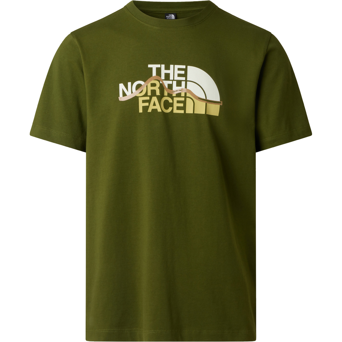 Image of The North Face Herren Mountain Line T-Shirt