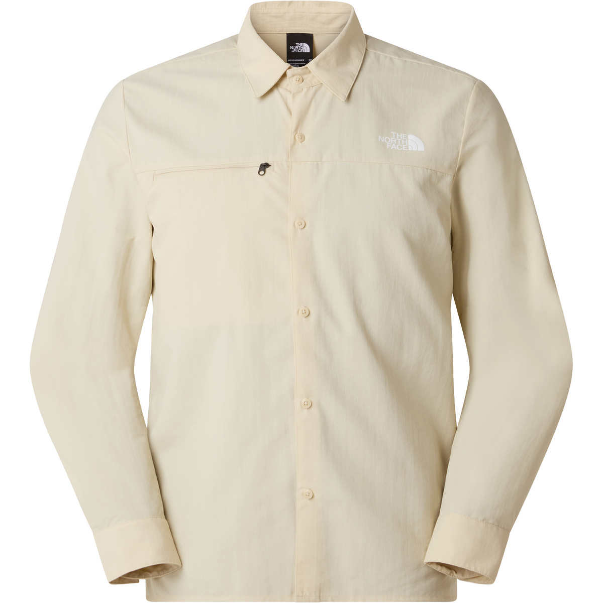 The North Face Herren Packable Hemd (Größe M, beige)