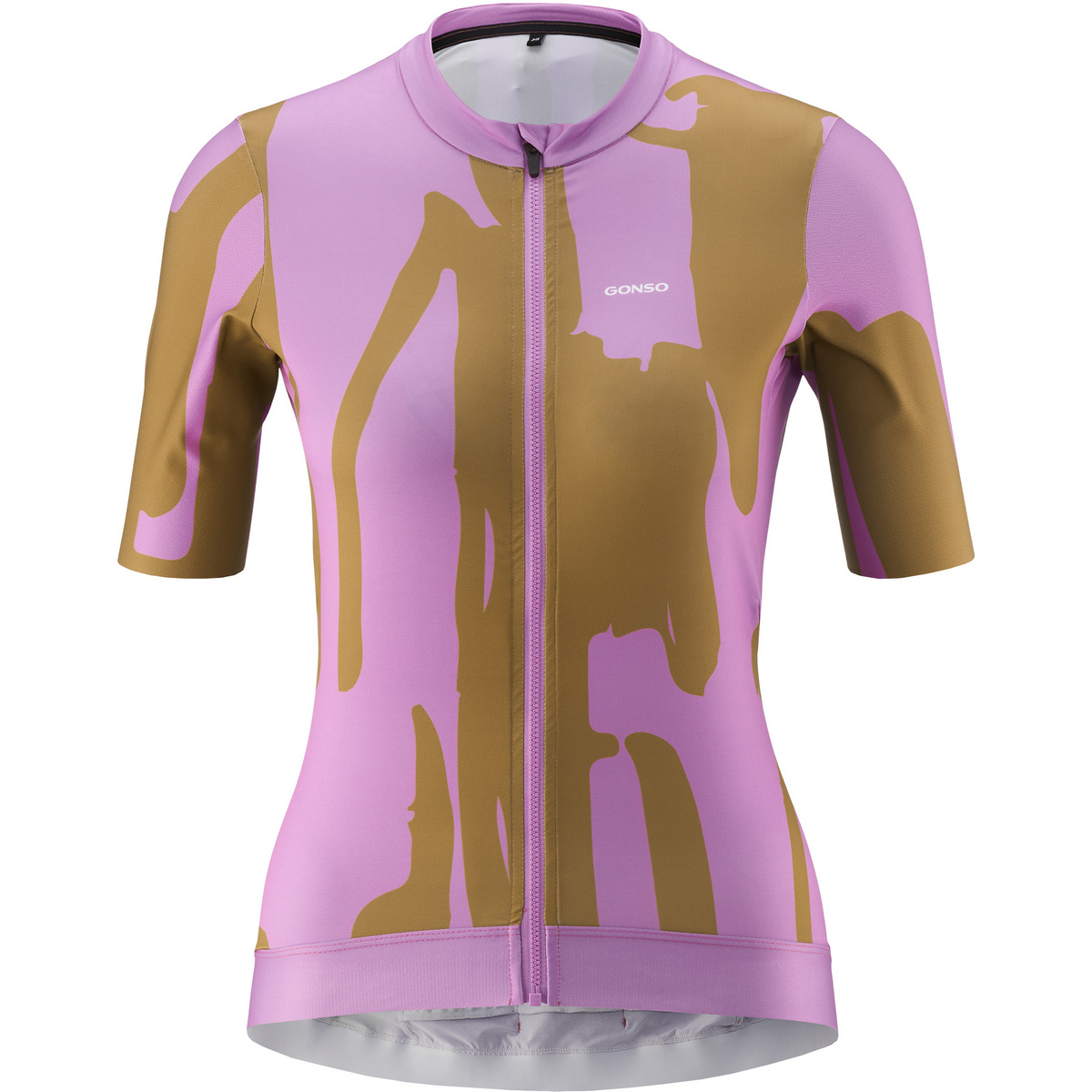 Gonso Damen Road Print Trikot (Größe 3XL, lila)