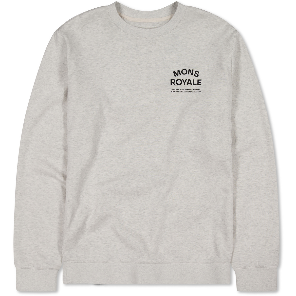 Image of Mons Royale Herren Inversion Merino Crew Pullover