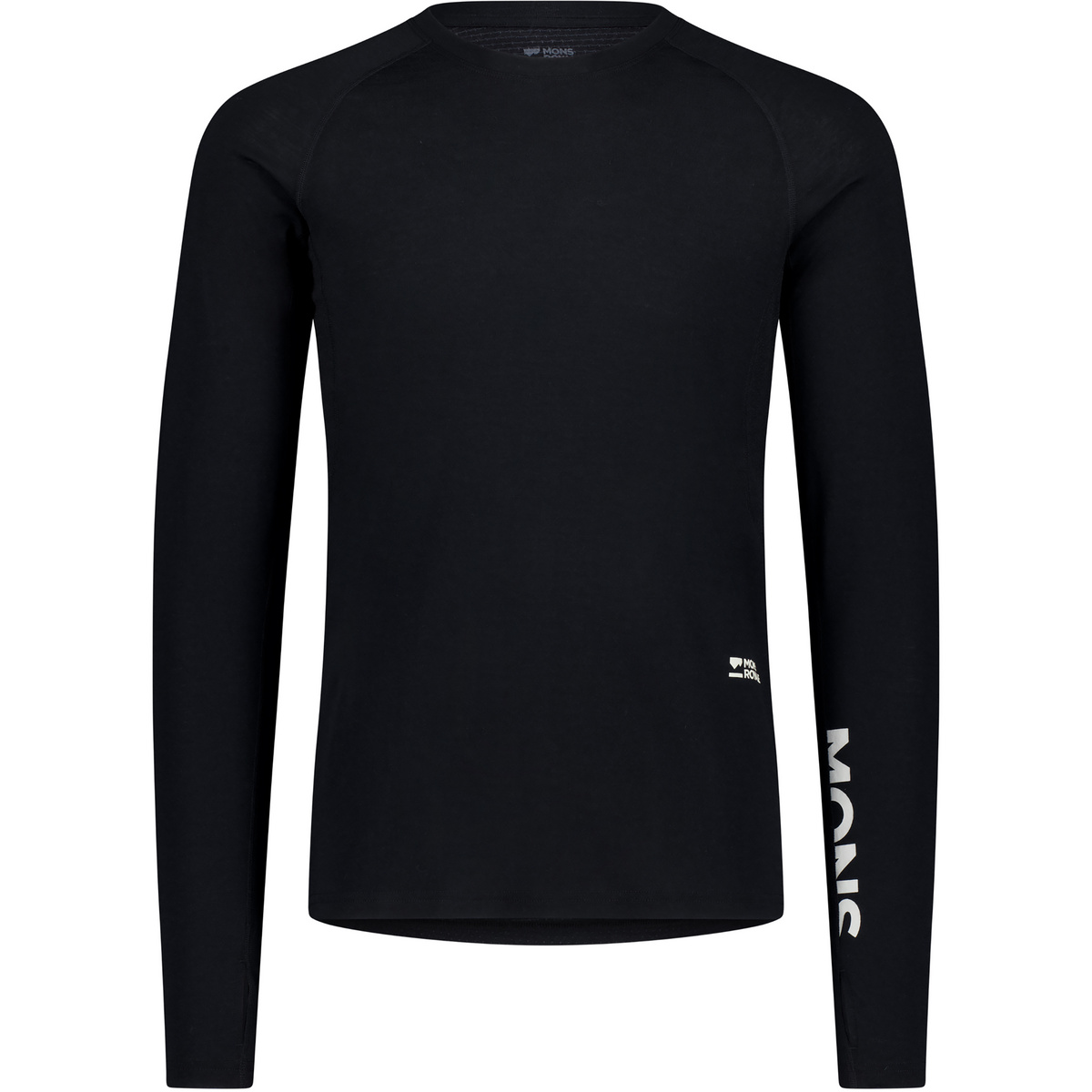 Image of Mons Royale Herren Temple Merino Longsleeve