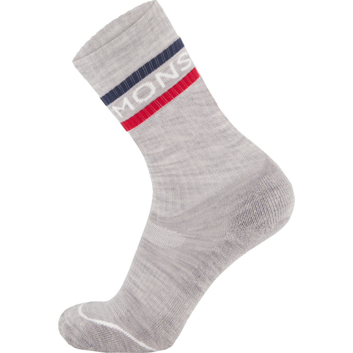 Mons Royale Signature Merino Crew Socken (Größe 45 , weiss)