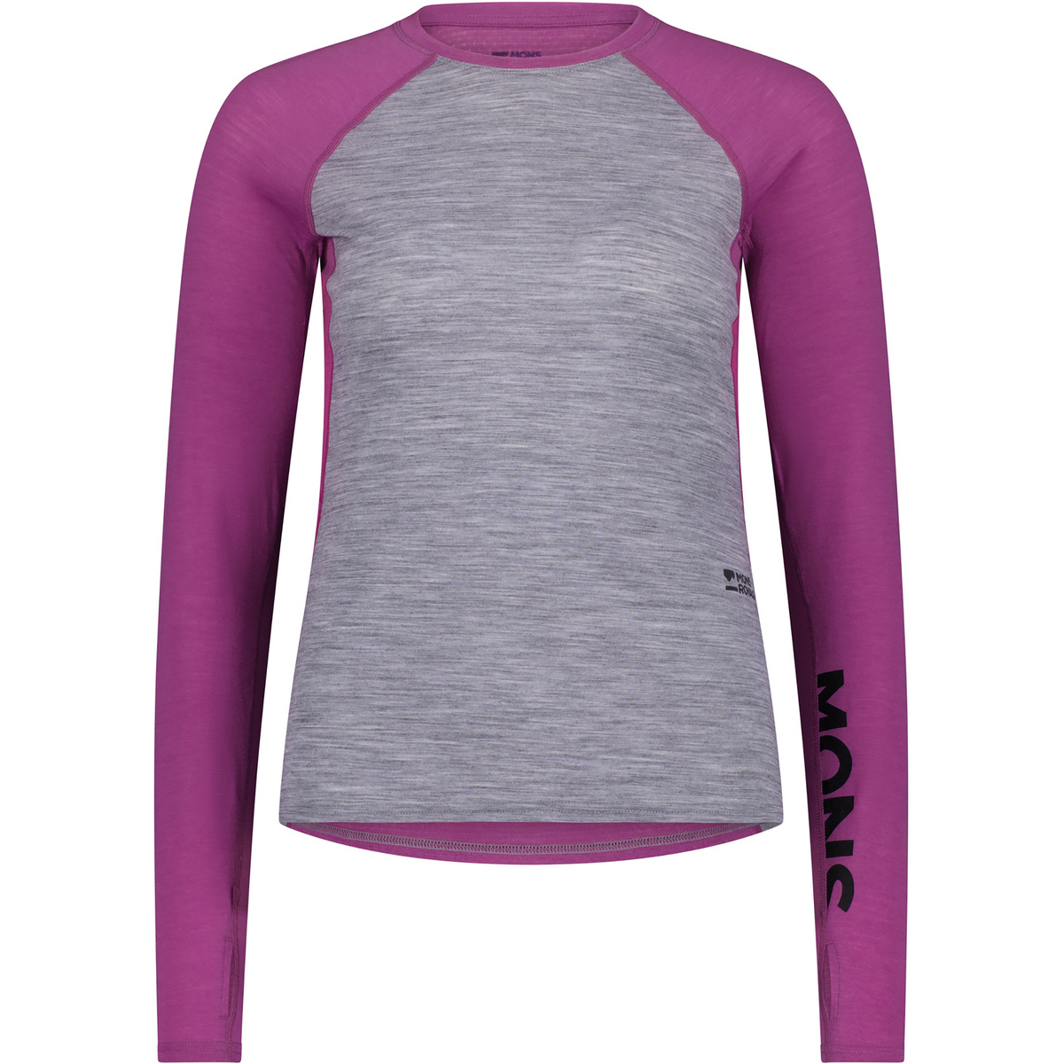 Image of Mons Royale Donna Maglia a manica lunga Bella Merino