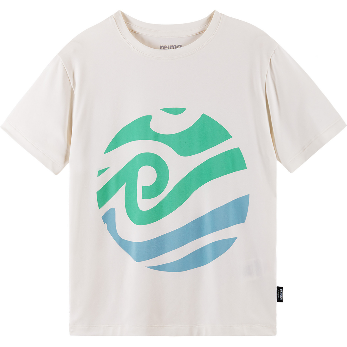 reima Kinder Vauhdikas T-Shirt (Größe 122, weiss)