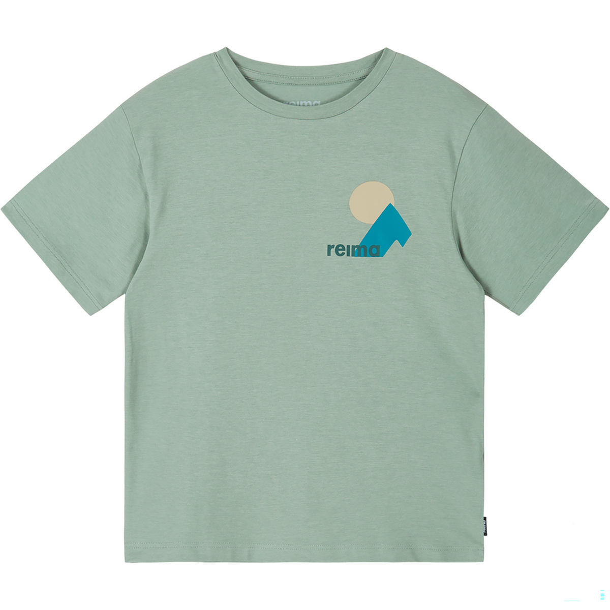 reima Kinder Ikioma T-Shirt (Größe 122, gruen)