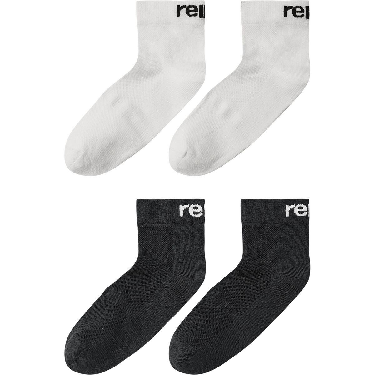 reima Kinder Nilkat 2er Pack Socken (Größe 26 , schwarz)