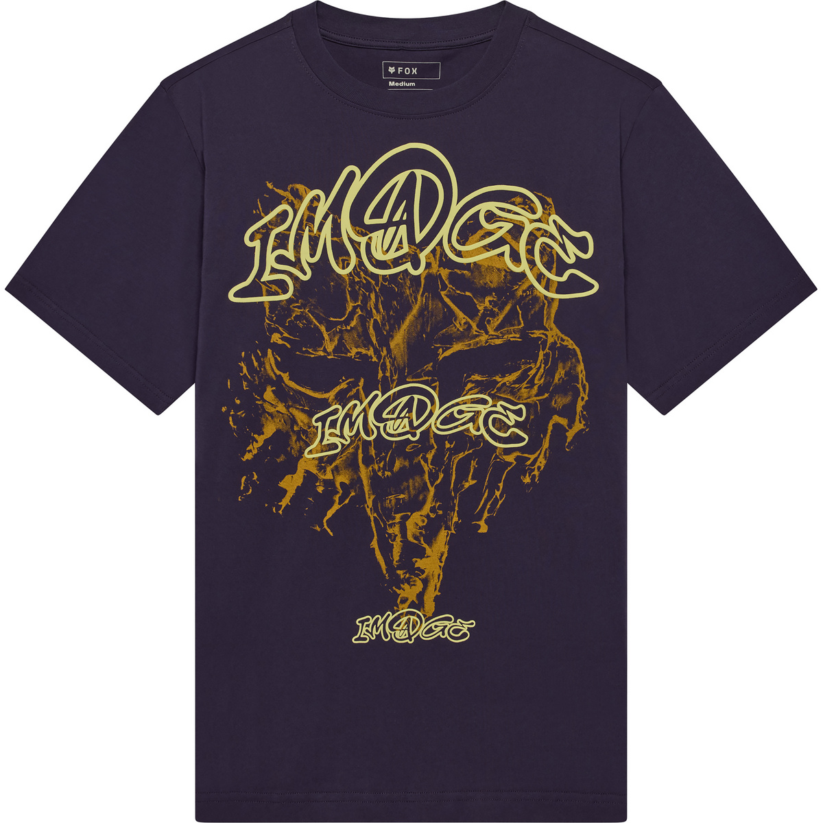 Image of Fox Uomo Maglietta Image Print Midweight