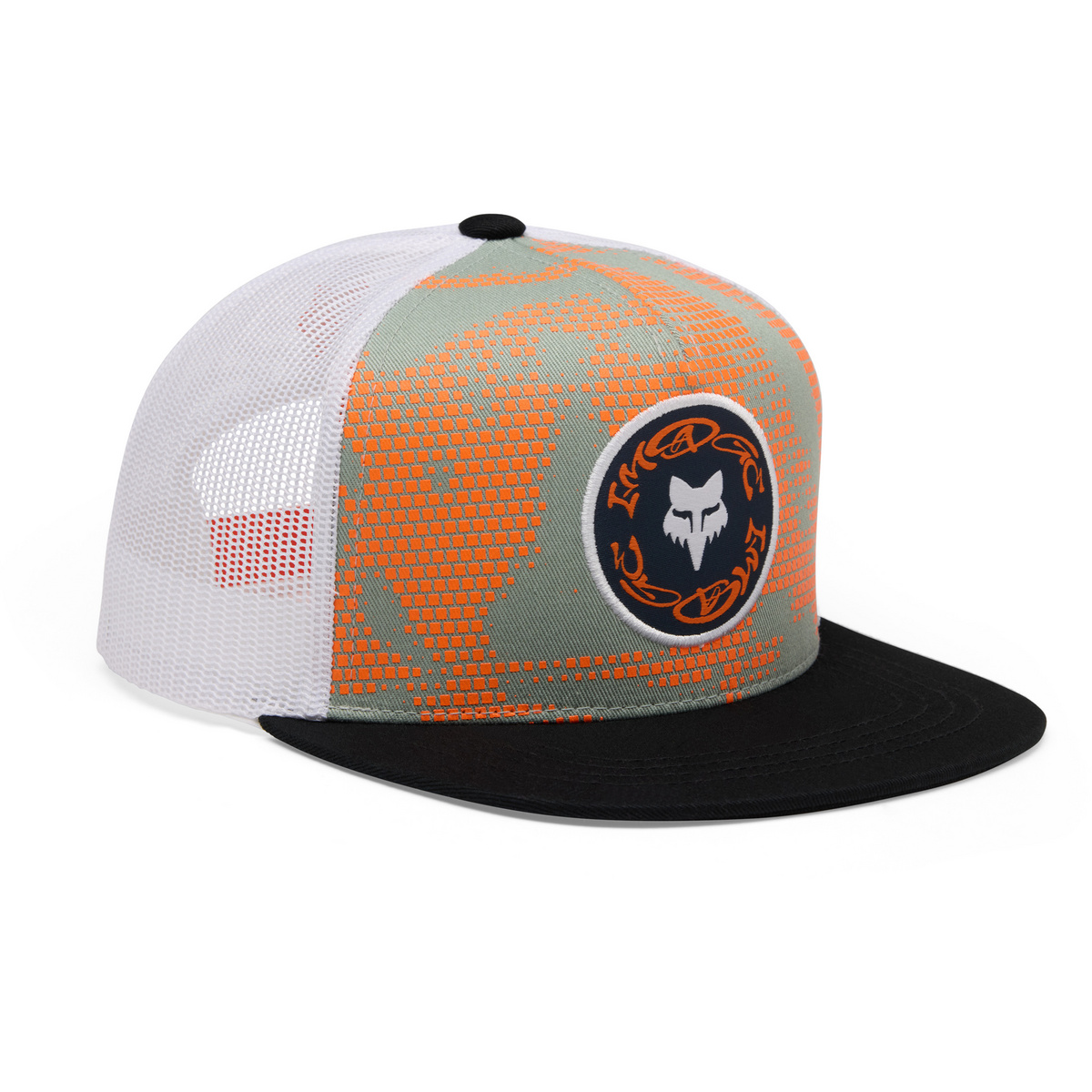 Image of Fox Kinder Image Print Snapback Cap