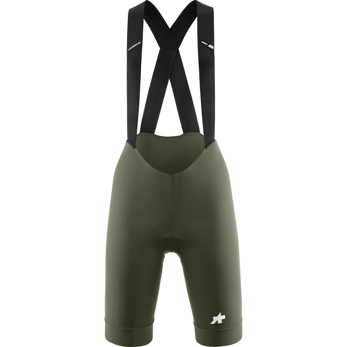 Assos Damen Uma GT S11 Bib kurz (Größe XXL, oliv)