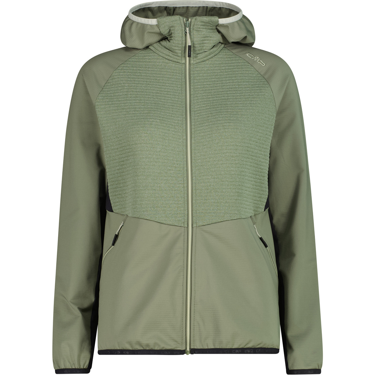 CMP Damen Hoodie Jacke (Größe M, oliv)