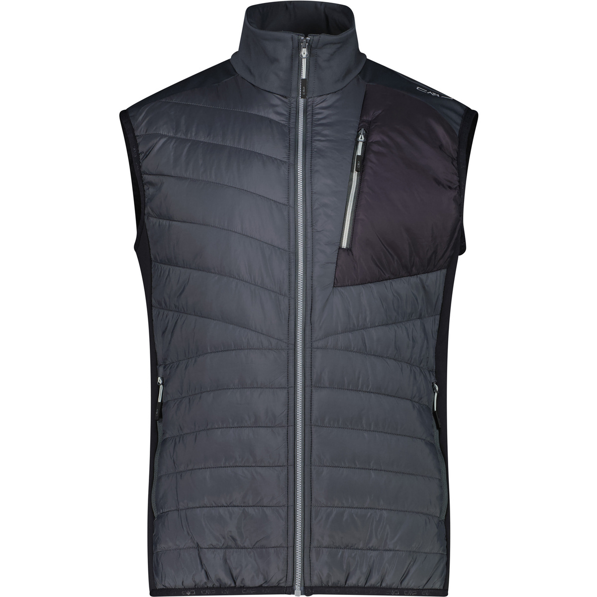 CMP Herren Hybrid Weste (Größe M, grau)