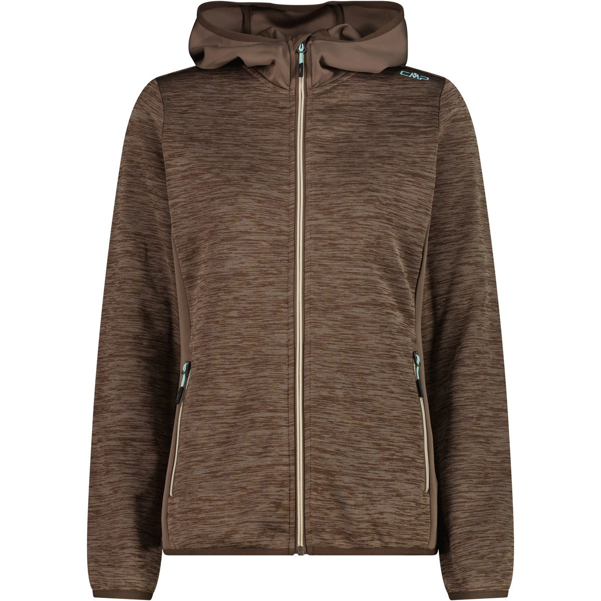 CMP Damen Hoodie Jacke (Größe M, braun)
