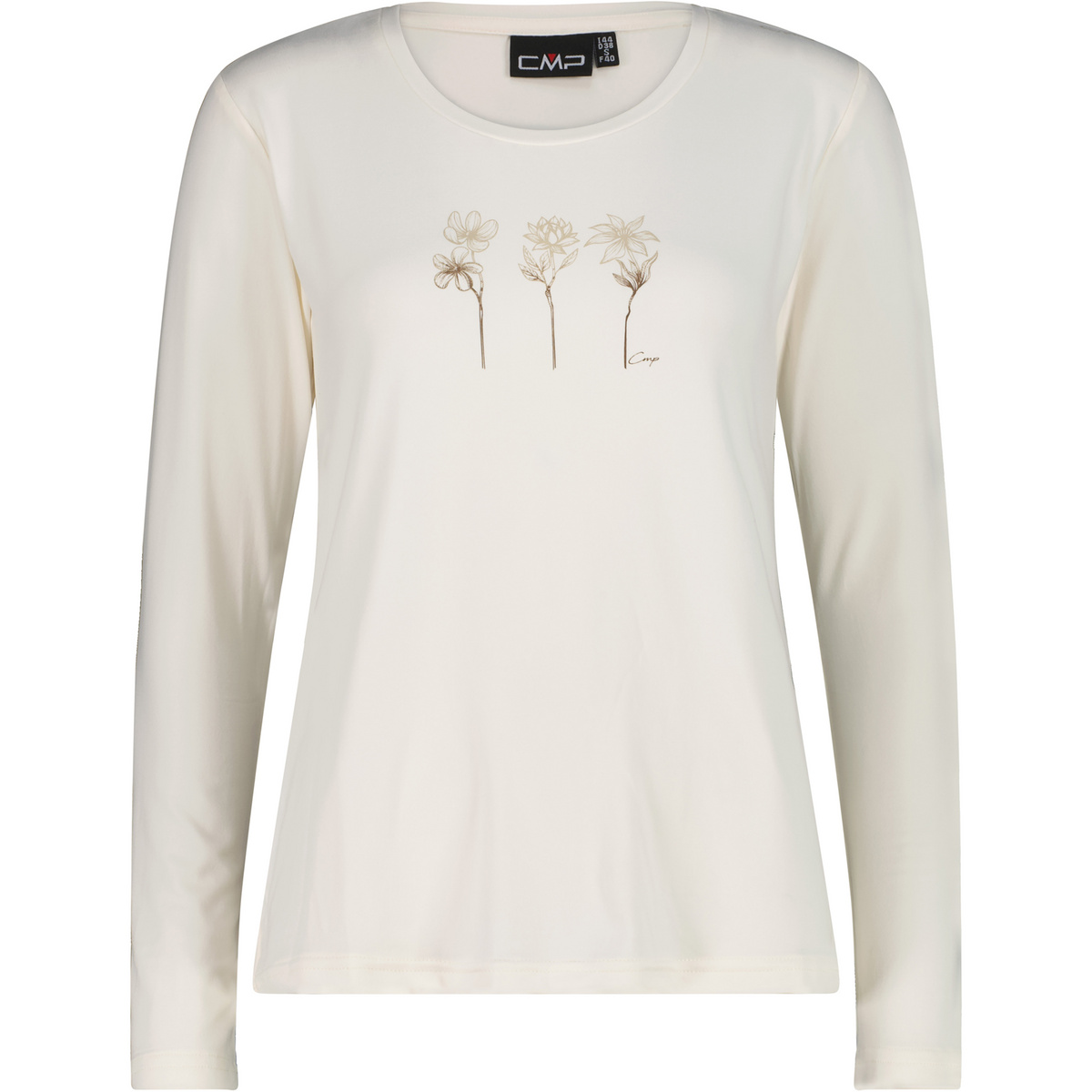 CMP Damen Longsleeve (Größe XXL, beige)