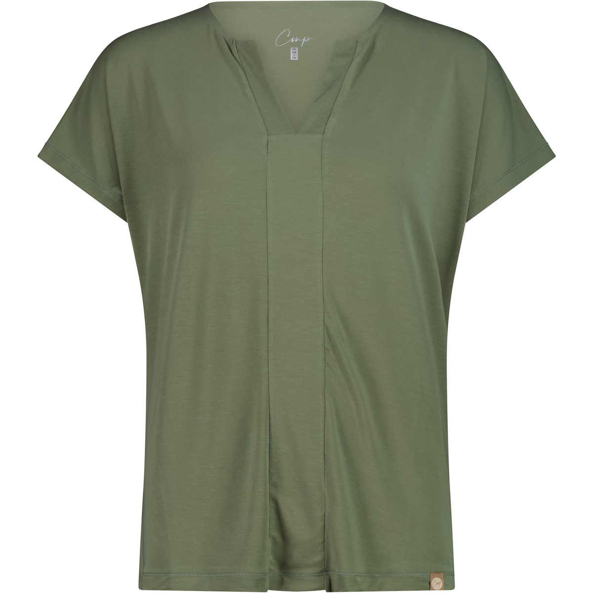CMP Damen T-Shirt (Größe XS, oliv)