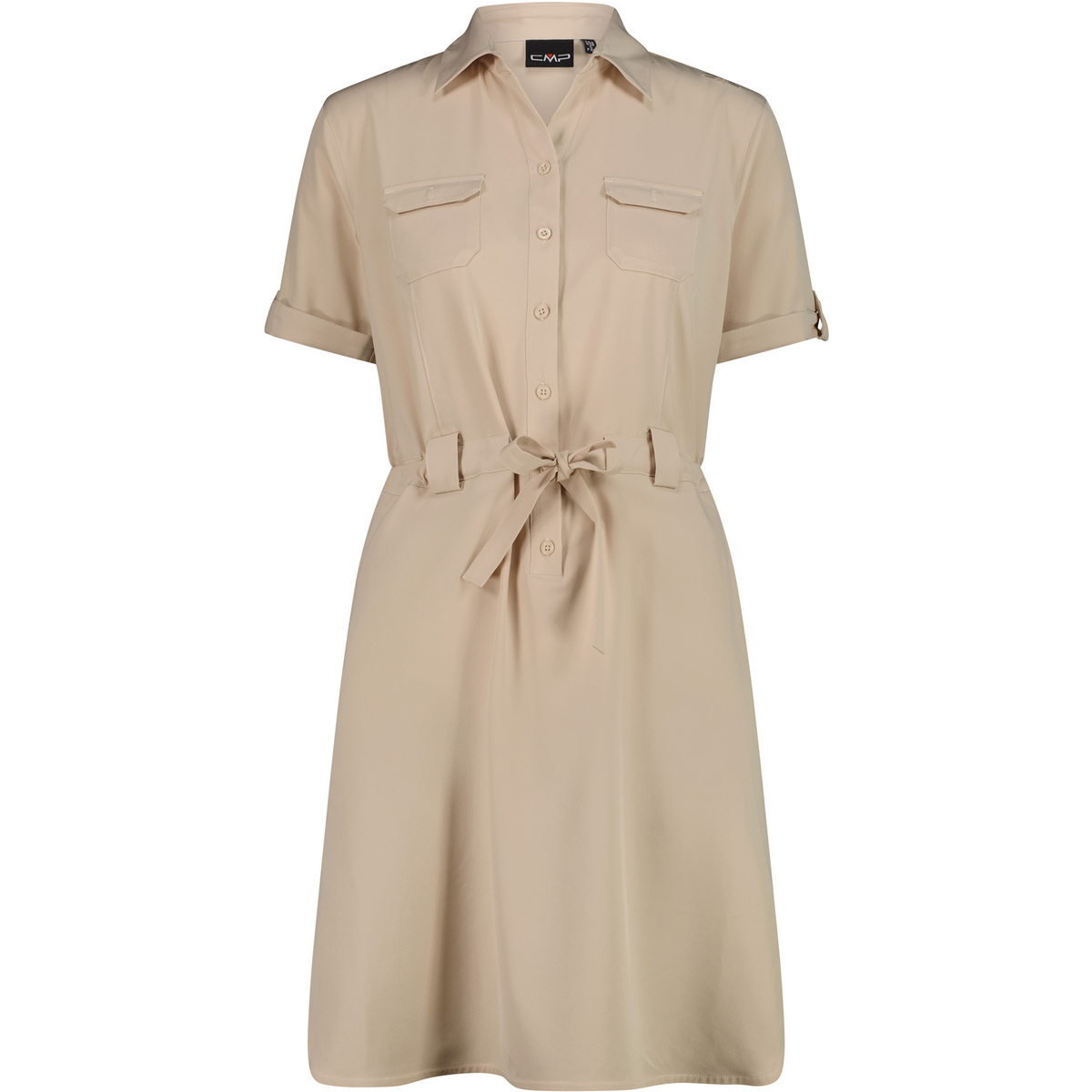 CMP Damen Kleid (Größe XXS, beige)