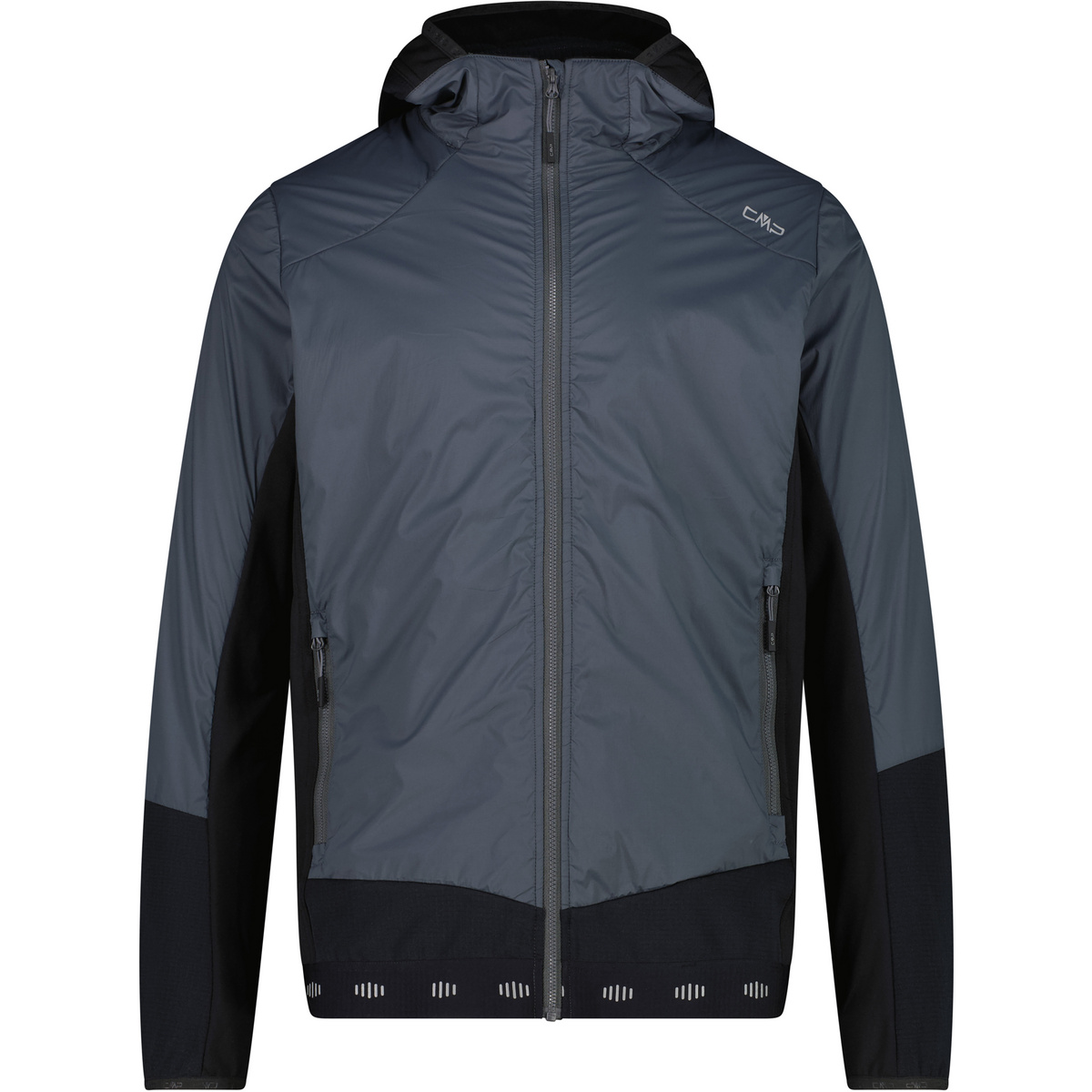 CMP Herren Hoodie Jacke (Größe XXL, grau)