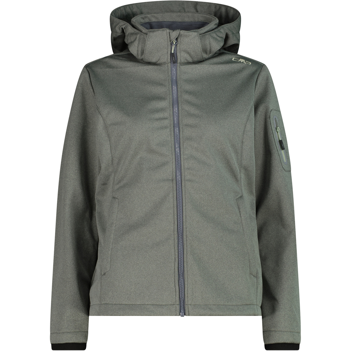 CMP Damen Melange Jacke (Größe 5XL, grau)
