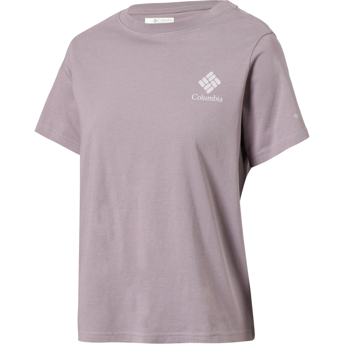 Columbia Damen Rolling Bend Graphic T-Shirt (Größe XS, grau)