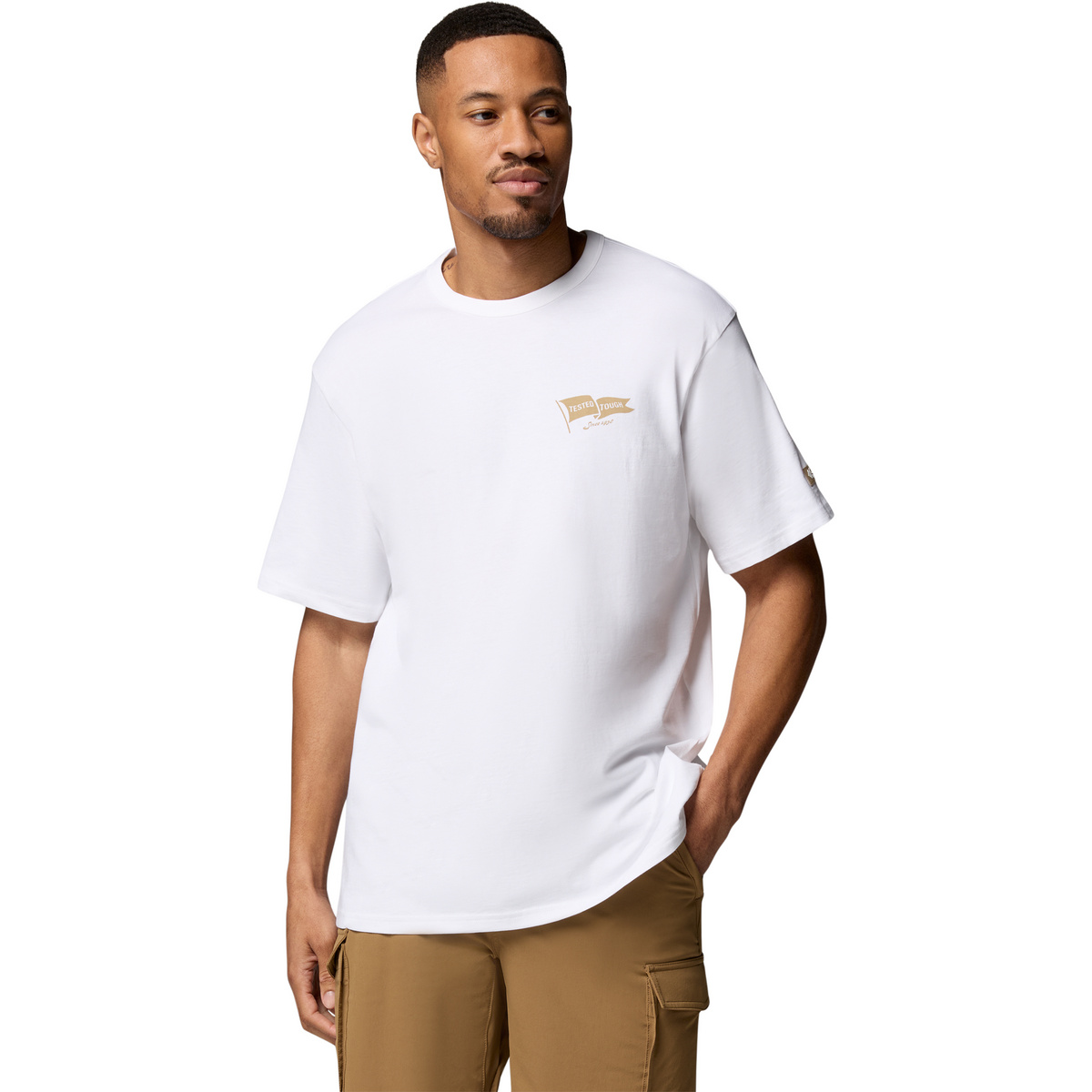 Image of Columbia Uomo Maglietta CSC Heavyweight Back Graphic