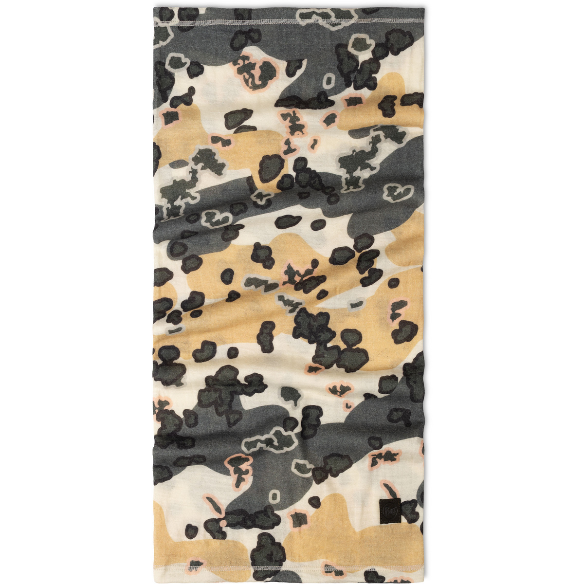 Buff Merino Lw Prints Schlauchtuch (Größe ONE SIZE, beige)