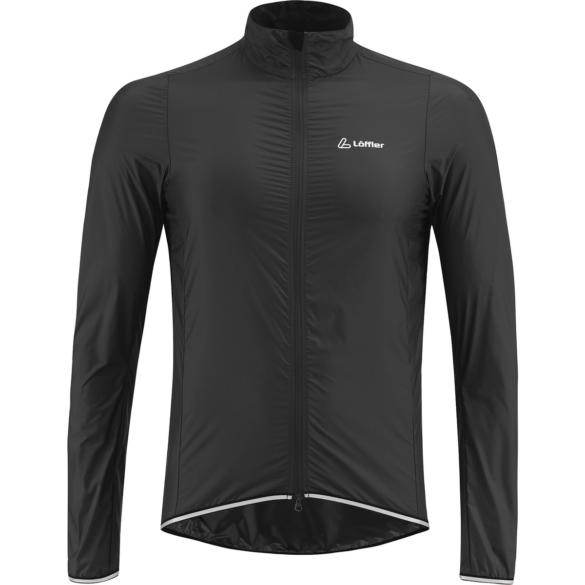 Löffler Herren Windshell Jacke (Größe XL, schwarz)