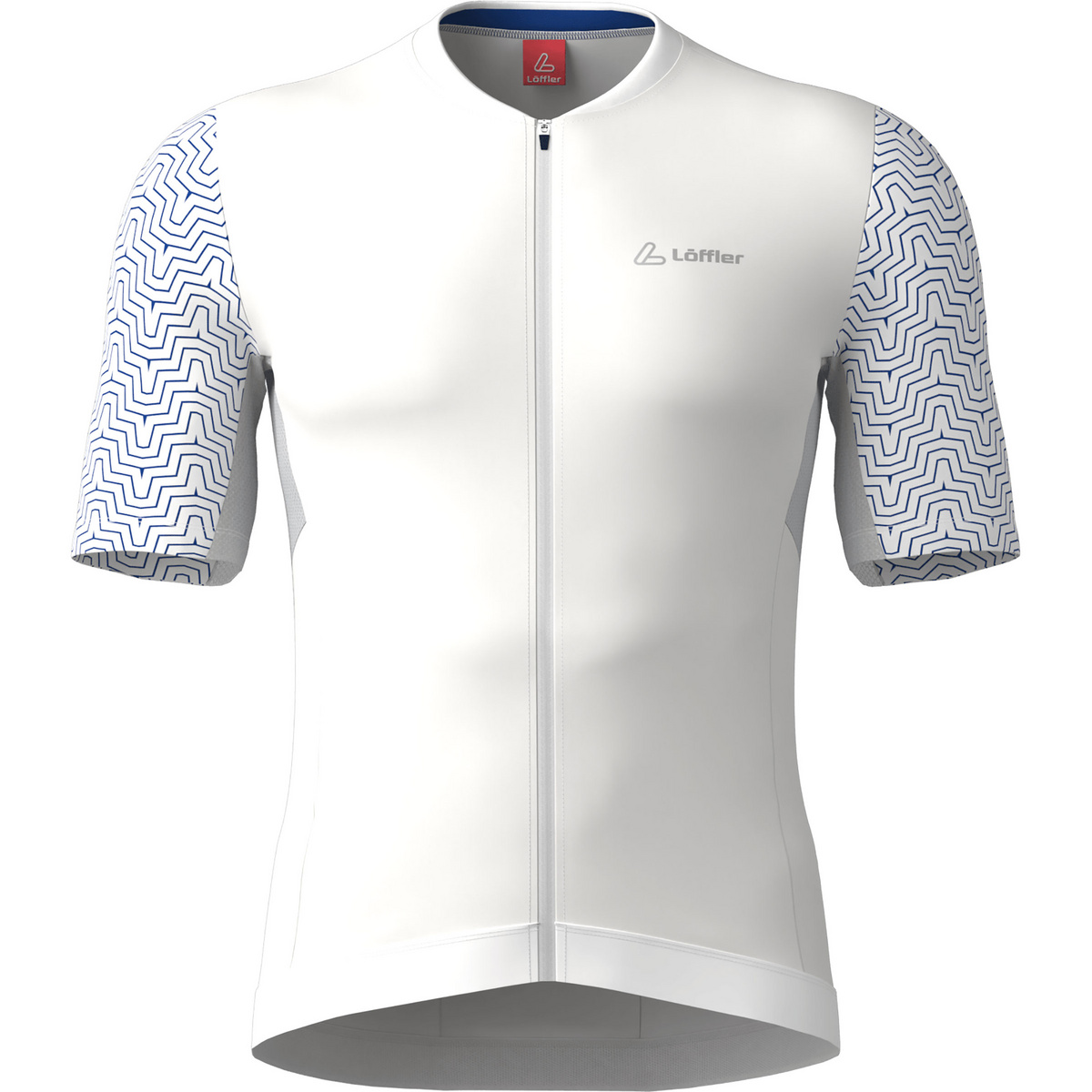 Löffler Herren Gordy Mid Trikot (Größe XXL, weiss)