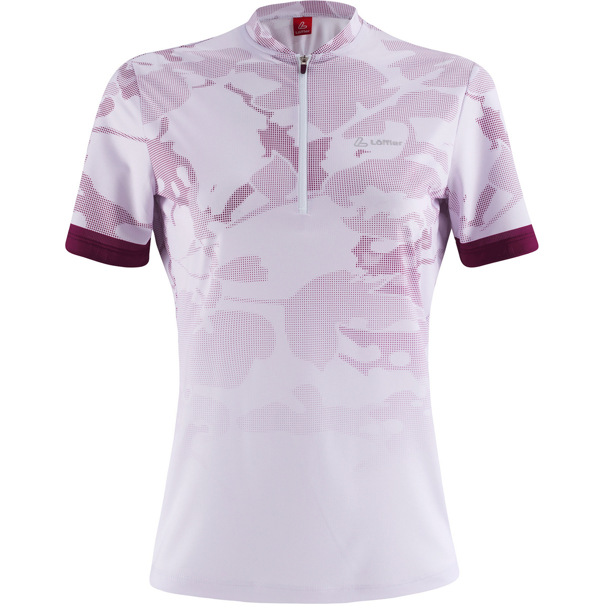Image of Löffler Donna Maglia Illusion Half Zip