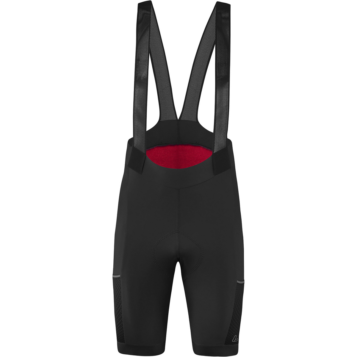 Löffler Herren Skys XT Bib kurz (Größe M, grau)