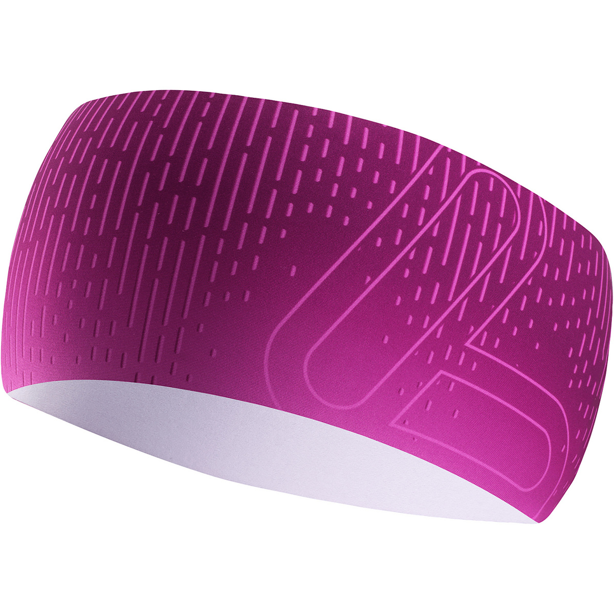 Löffler Elastic Open Cut Stirnband (Größe ONE SIZE, lila)