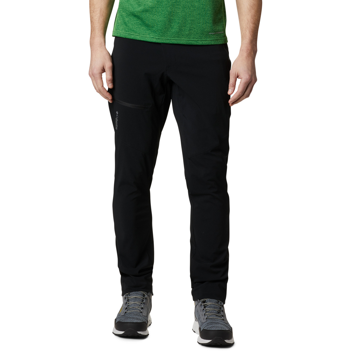 Columbia Homme Pantalon Titan Pass II (taille L, Noir)