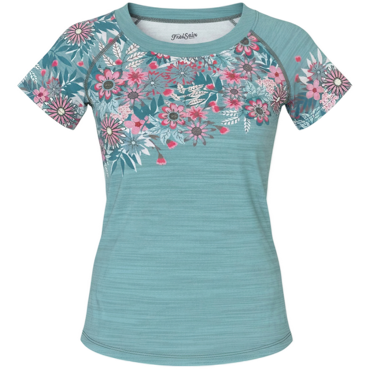 Image of FreiSein Damen RedFlowers T-Shirt