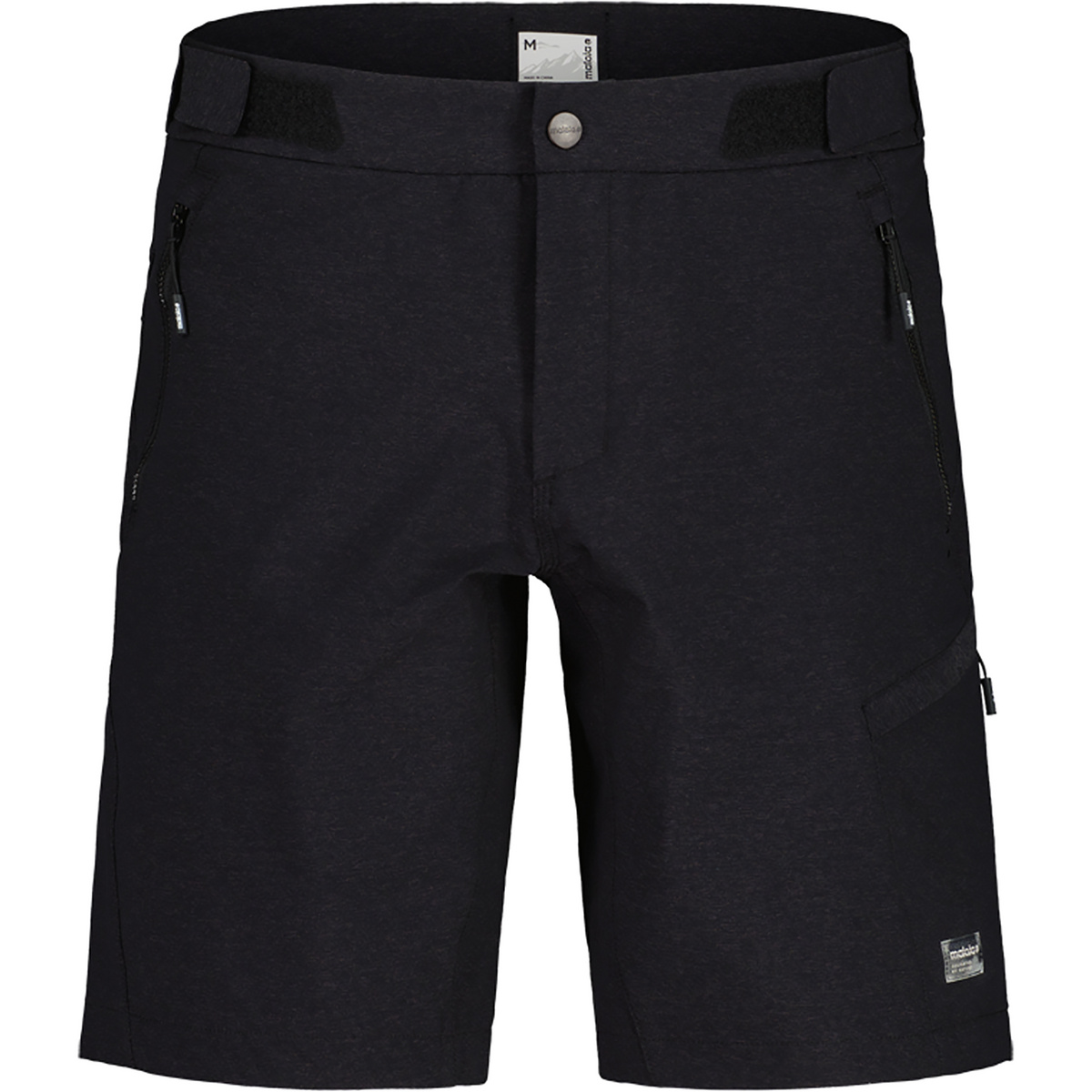 Maloja Herren FinkM. Radhose kurz (Größe M, schwarz)