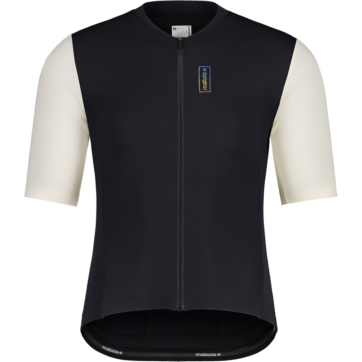 Maloja Herren KalzasM. 1/2 Trikot (Größe S, schwarz)