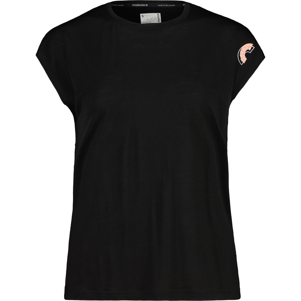 Maloja Damen SilsandaM. T-Shirt (Größe XS, schwarz)