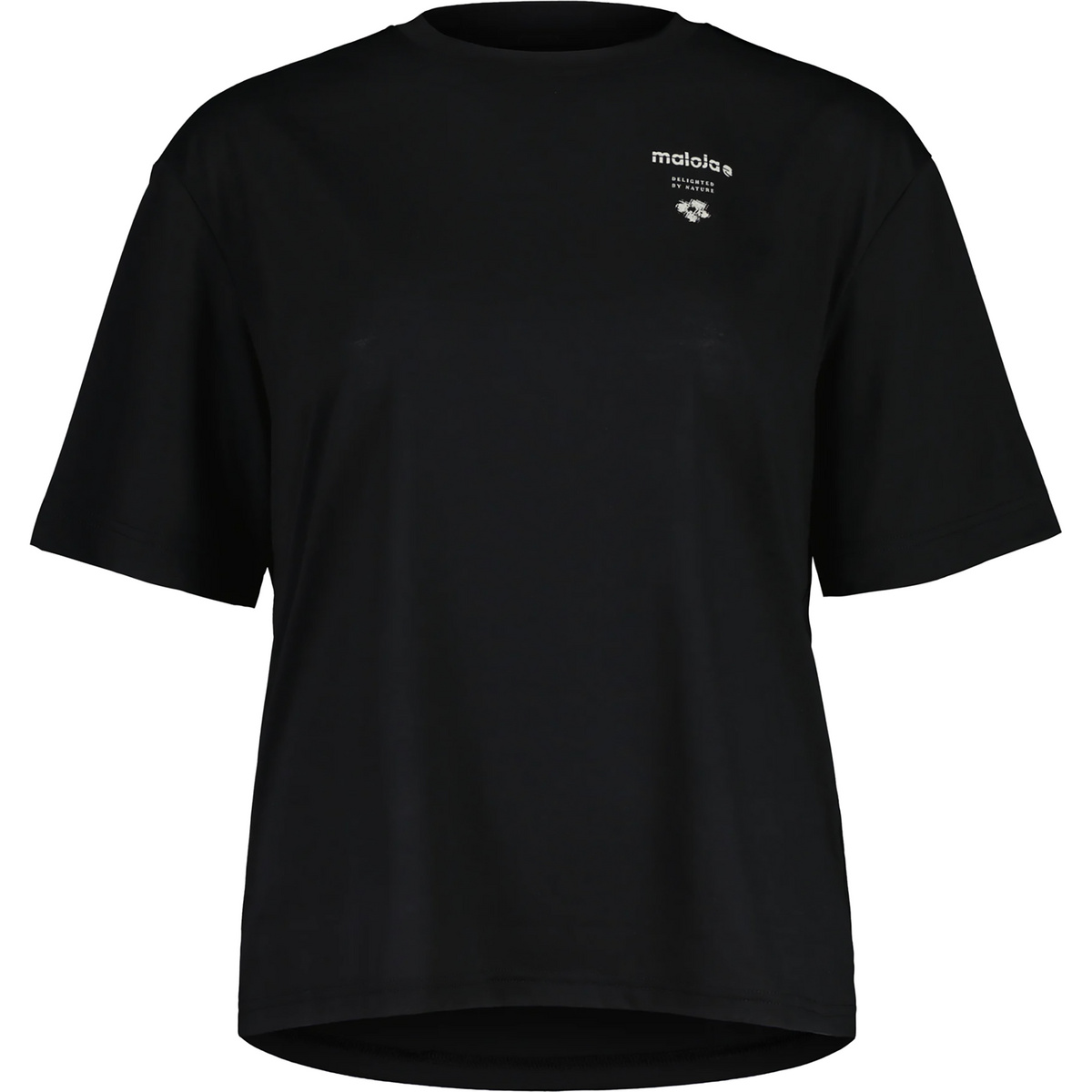 Maloja Damen WhitneyM. T-Shirt (Größe M, schwarz)