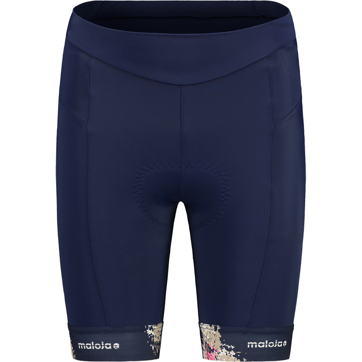 Maloja Damen SundaM. Radhose kurz (Größe L, blau)