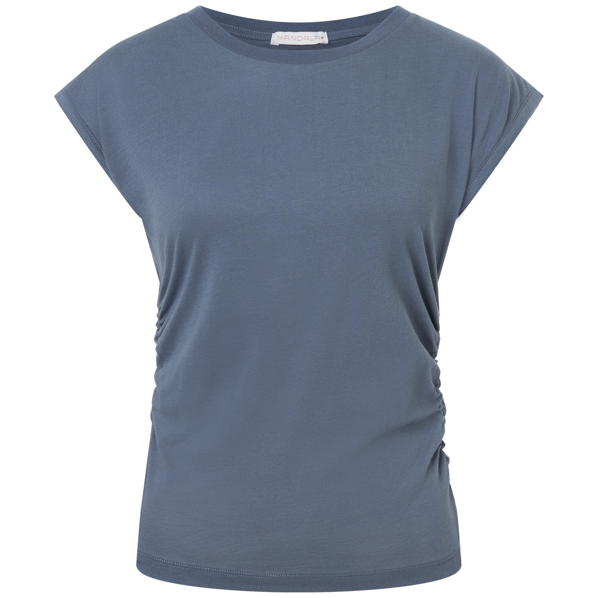Image of Mandala Donna Maglietta Side Ruffled