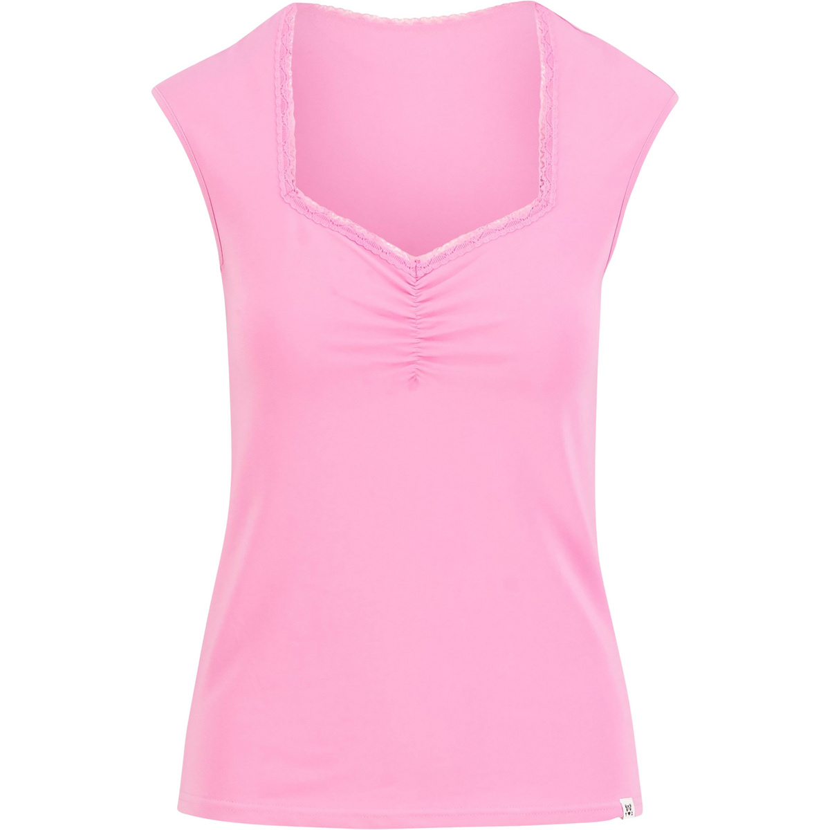 Blutsgeschwister Damen Let Romance Rule T-Shirt (Größe M, rosa)